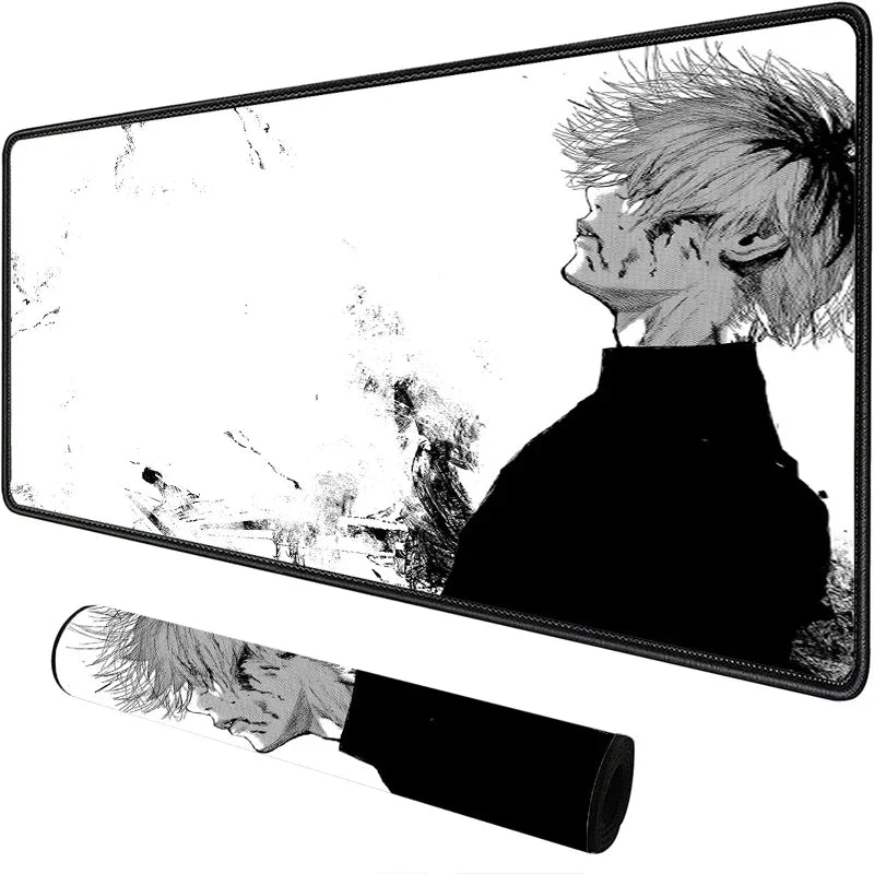 Gaming Accessories Mouse Pad Tokyo Ghoul Mousepad Anime Cartoon Large Mouse Mat Big Mause Pad Keyboard Computer Gamer Desk Mat