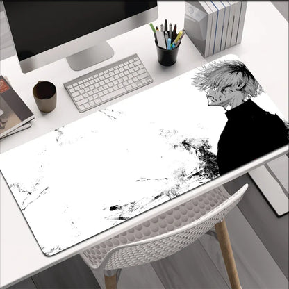 Gaming Accessories Mouse Pad Tokyo Ghoul Mousepad Anime Cartoon Large Mouse Mat Big Mause Pad Keyboard Computer Gamer Desk Mat