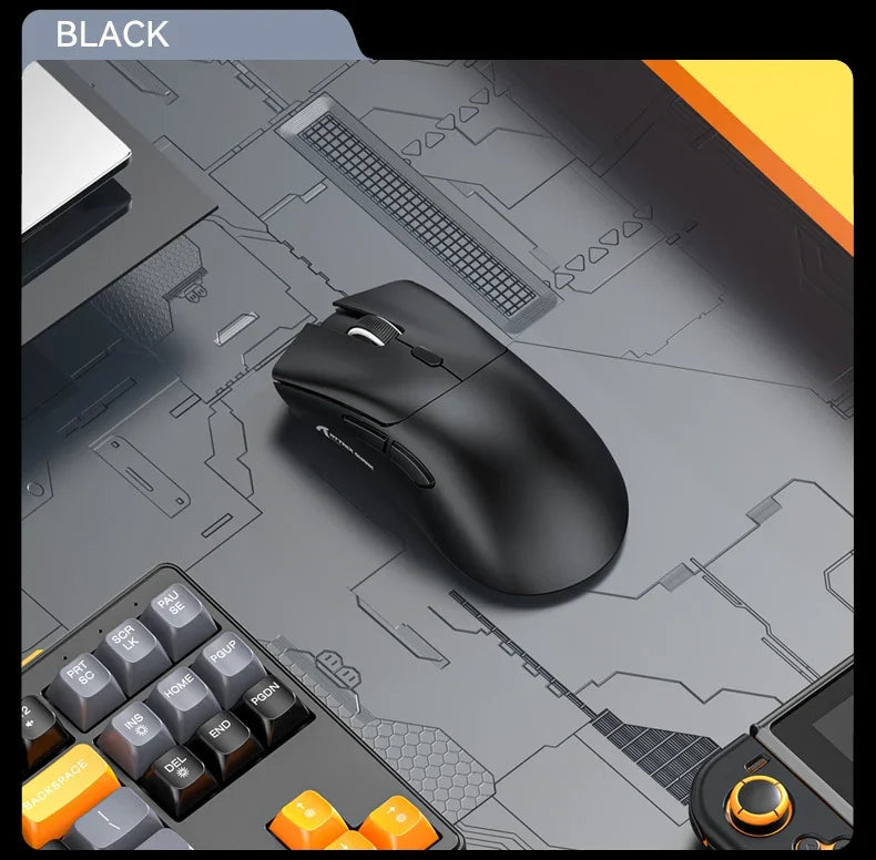 Attack Shark R1 Wireless gamer mouse,PAW3311 1KHZ 18000dpi,Bluetooth Mouse, Macro Gaming Mouse,mouse pad/pc